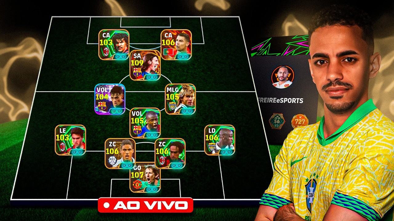 Ajeitando Times + Liga eFootball + X1 |  eFootball 26 Mobile - #100K