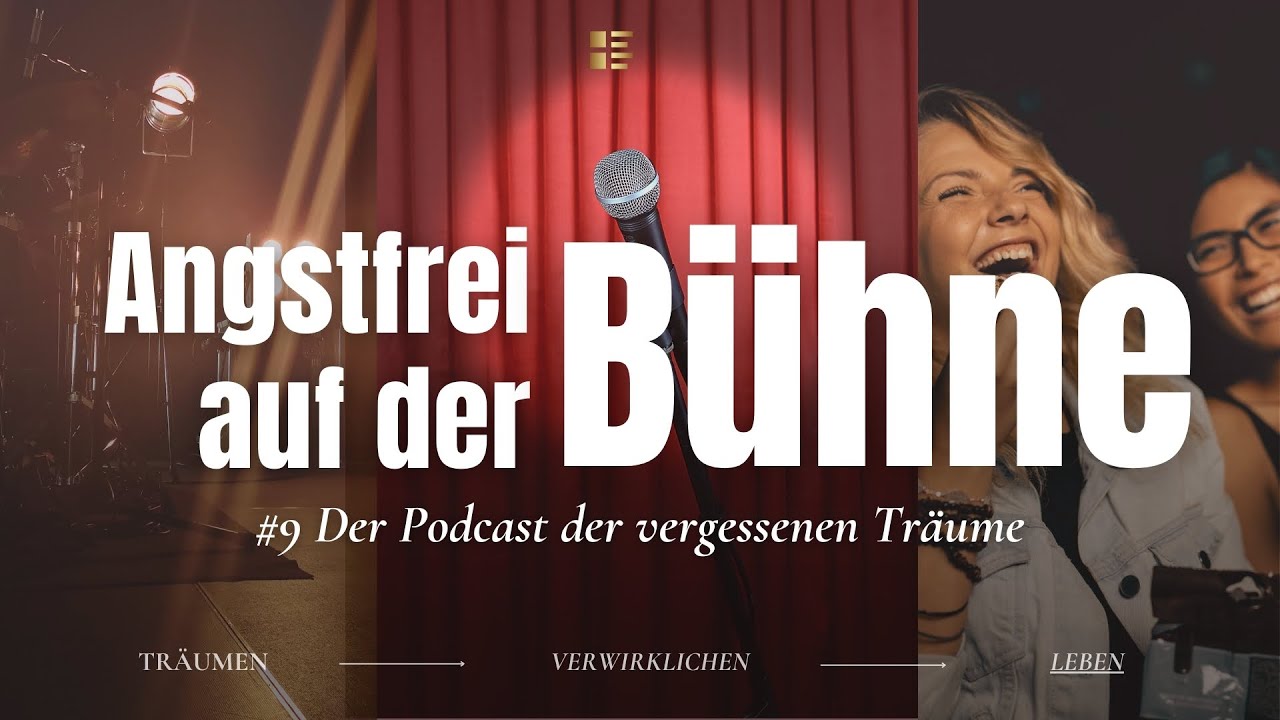 #9 Schluss mit Lampenfieber: Angstfrei auf der Bühne | Jojo Weiß