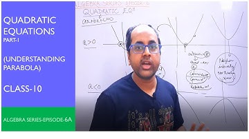 #Maths #AlgebraClassX #QuadraticEquations. Episode-6A