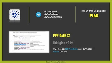 PPP 040302 Thời gian xử lý