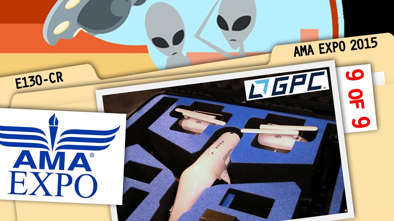 RFTC: GoProfessional Case for DJI Inspire One 4K-Camera Quadcopter at AMA Expo 2015