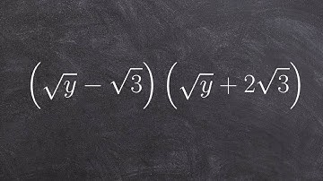 How to Multiply Two Binomial Radical Expressions to Each Other