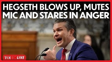 US Senate LIVE: ‘Save The Lecture’: Pete Hegseth Explodes, Turns Off Mic During Fiery Testimony