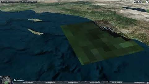 Video Demo of Converting CDB to 3D Tiles in OGC Interoperable Simulation and Gaming Sprint - Cesium