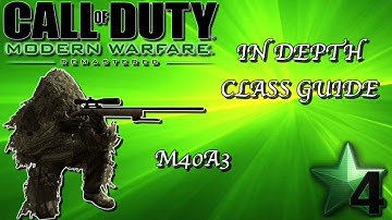 MWR IN DEPTH CLASS GUIDE - M40A3 BEST CLASS SETUP!! (MWR M40 GUN REVIEW!! MWR TIPS!!)