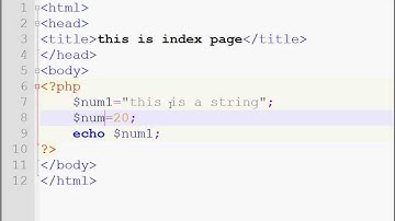 PHP BANGLA TUTORIAL#4 (Variable)