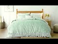 Bedsure Queen Comforter Set - Sage Green Bed Set, 3 Pieces Cute Floral Bedding, 1 Soft Reversible...