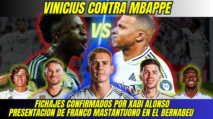 VINICIUS vs MBAPPÉ😡📅FECHA PRESENTACIÓN MASTANTUONO👑CARRERAS CONFIRMADO✅¡FICHAJES BOMBA!💣