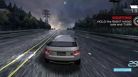 need for speed most wanted game play for Android range Rover rasing.