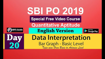 Data Interpretation - Bar Graph (Basic Level) | SBI PO 2019 | Quantitative Aptitude | Day - 20