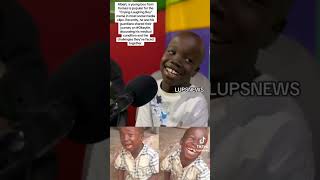 Albert Amoah the young crying -loughing boy from Kumasi