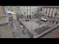Window View in Milan: Overlooking Piazza San Luigi - March 16, 2022