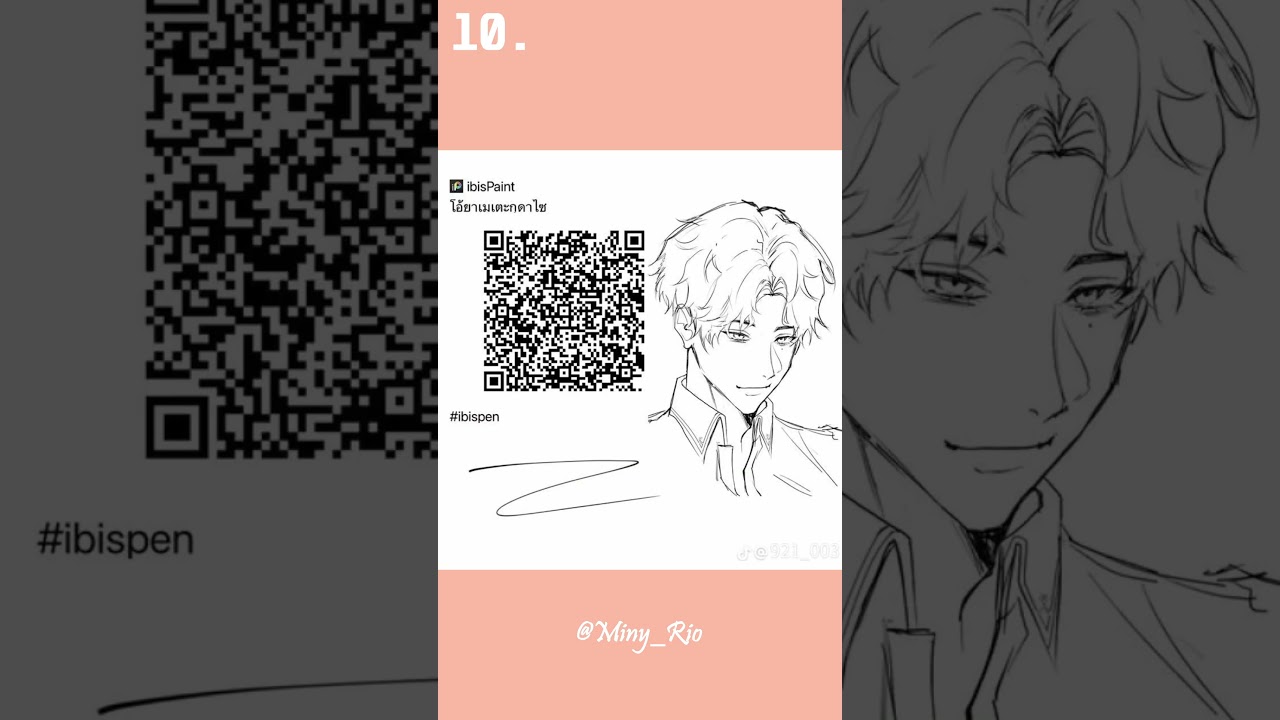 Ibis paint brushes qr codes new  