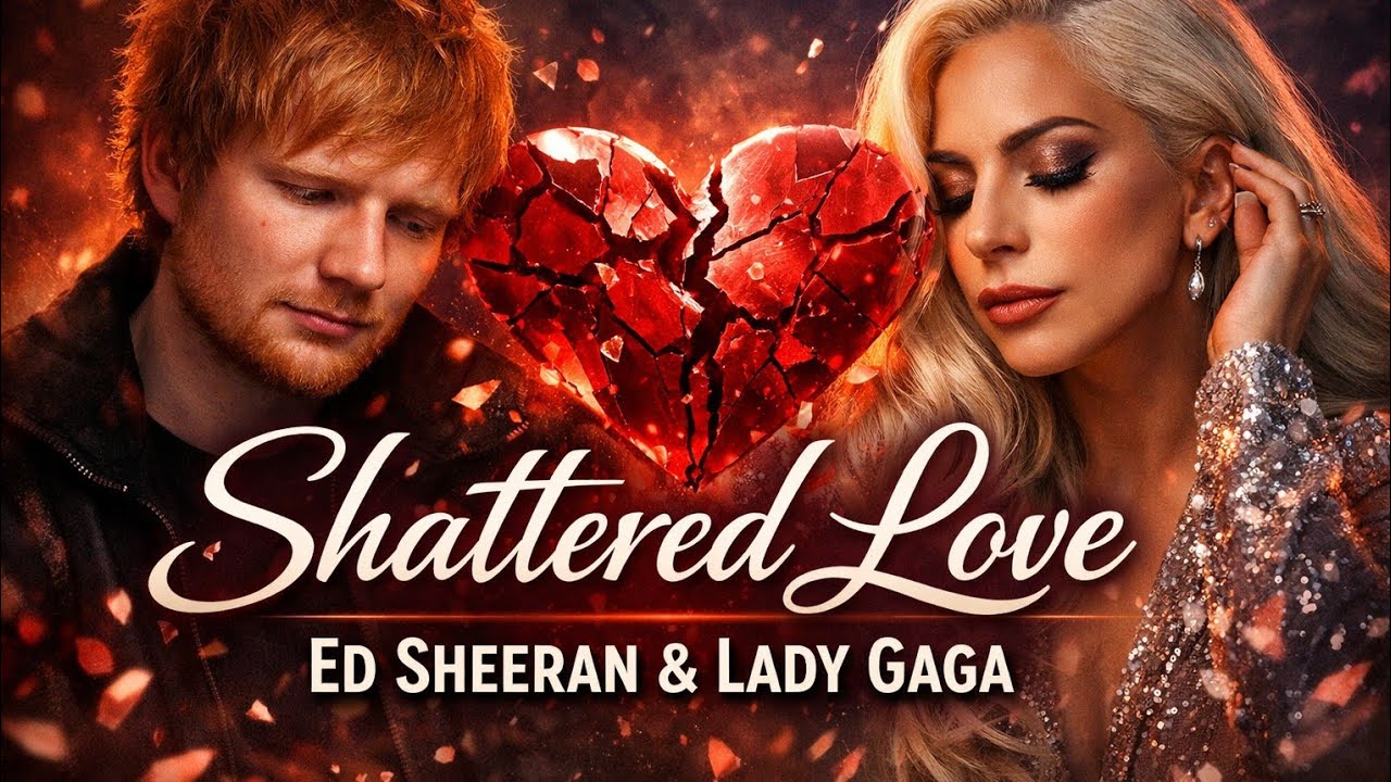 Shattered love - Ed Sheeran ft Lady Gaga (2026 official music video) Emotional love song