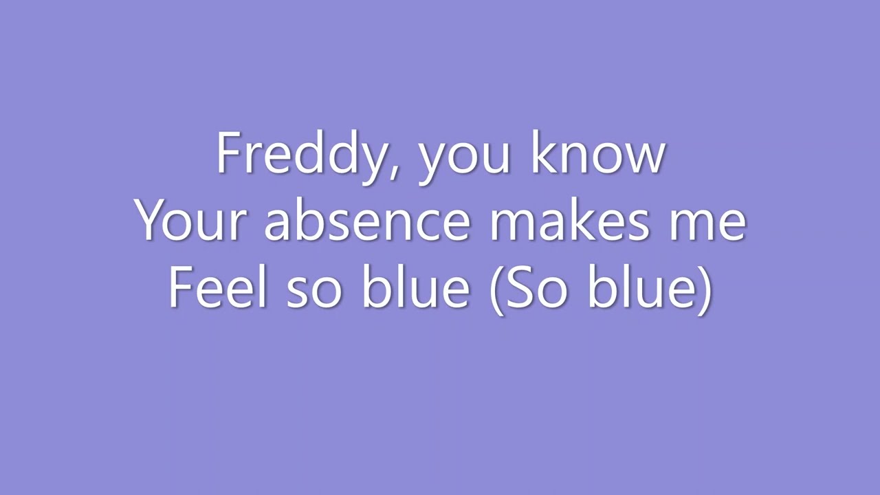 Cidny Bullens - Freddy My Love - Lyrics (Grease Original Motion Picture Soundtrack)