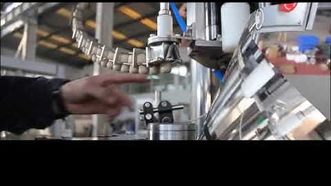 Single head Cork cap sealing machine.