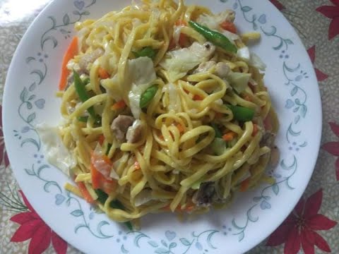 How to cook Fresh Miki Noodles - YouTube