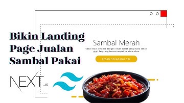 Slicing Landing Page Product with #nextjs  and #tailwindcss