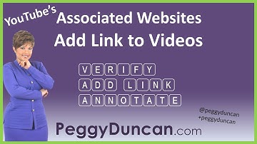 How to Add a Link to External Websites on Your YouTube Videos - Associated Websites