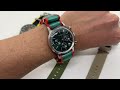 The AlphaShark Marlin nato Strap is Perfect for my Timex Marlin Chronograph Watch