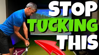 Stop Tucking In Your RIGHT ARM for Better Golf | IT’S SIMPLE…