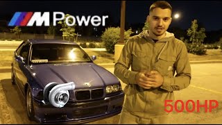 ფარ ამოღებული ტურბო ტროიკა - BMW 328is 500HP 100-200? - გაზაობა E55 კომპრესორთან და CLS63 თან!