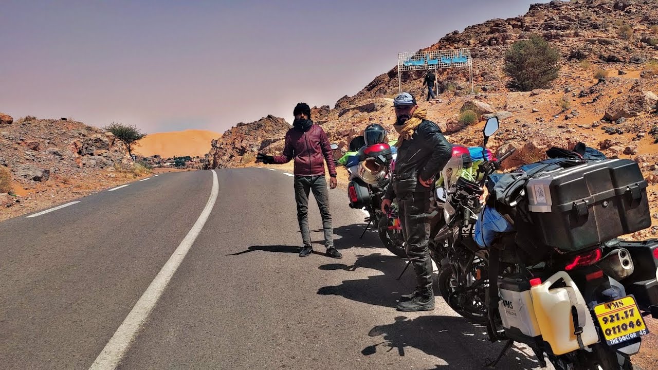 رحلة الصحراء في رمضان بالدراجة النارية / ولاية بشار 4 : تاغيت