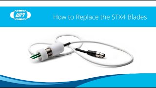 How to Replace the STX4 Electrode Blades for Use with the EVOM