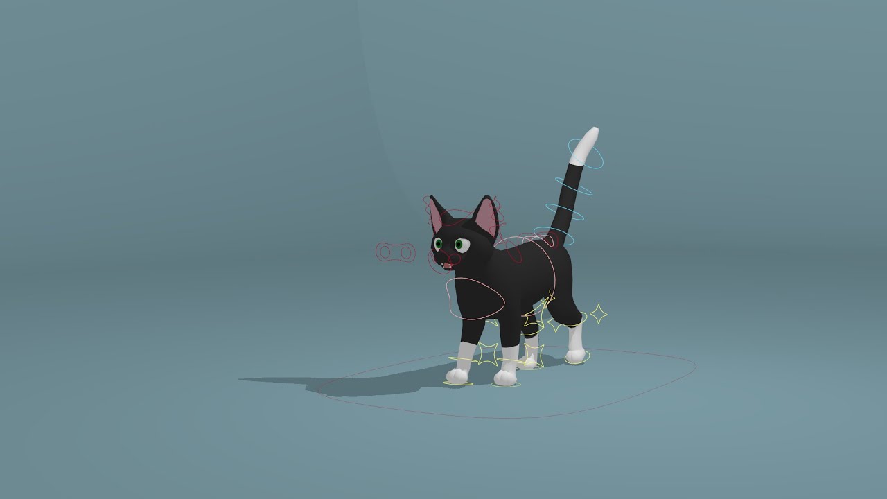 Cat Rig Simple Cat Rig Demo Reel - YouTube
