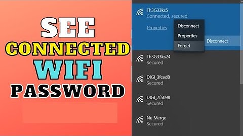 How to Find Your WiFi Password on Windows 10 (2023)