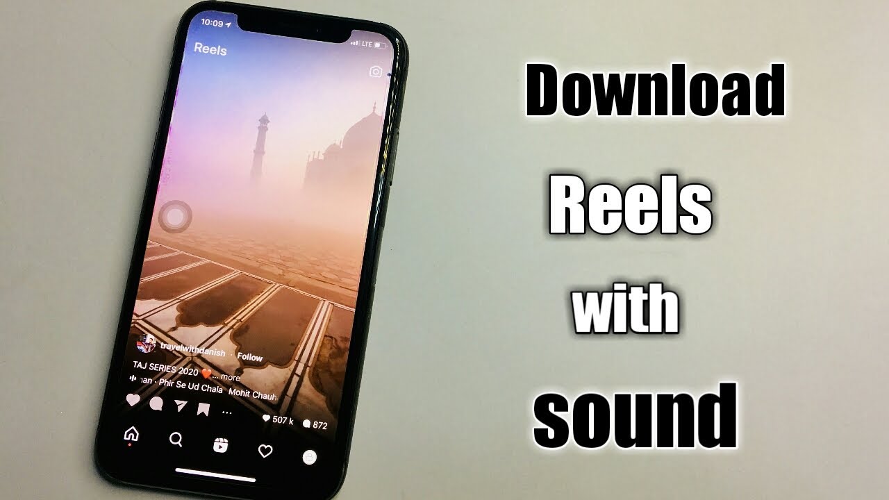 Save Instagram Reels With Sound ios Android YouTube