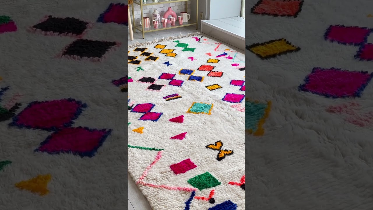 Tapis berbère colorés de chez Tamazi.fr