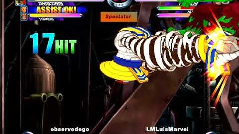 MvC2: Dereklearnslow - Anakaris double snap to Assist Kill [Match Start] .:9.6.21:.