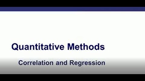 CFA EXAM| Topic Review 9 Correlation and Regression