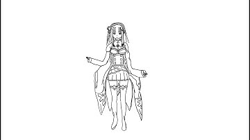 Sketched Animation using SketchBook and Paint 3D with only 12 Key Frames