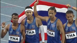 4x100 m. ชาย final ซีเกมส์ 2023 กัมพูชา