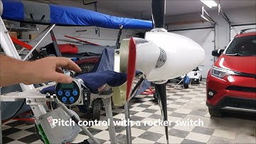 Electric Variable Pitch propeller.