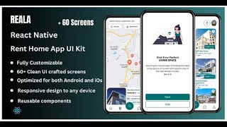 Reala   Real Estate Property Listing React Native CLI App Ui Kit