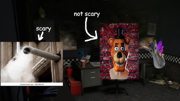 the steam is the scariest part of this fnaf game...