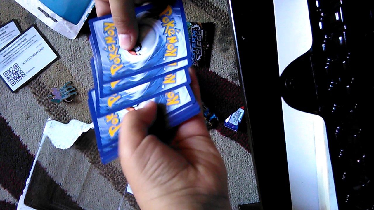 Suicune blister pack opening
