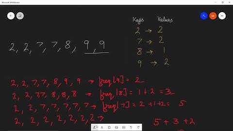 LeetCode Weekly Contest 244 Question 2: Reduction Operations to Make the Array Elements Equal