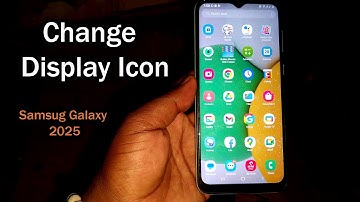 How to Change Display Icon Size in Samsug Galaxy A03 Core 2025