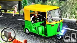 Offroad Tuk Tuk Auto Rickshaw Driving - Mountain Simulator - Android GamePlay screenshot 4