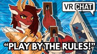 Babyfur Challenges Me To A Yugioh Duel In Vrchat