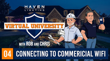 Connecting to Commercial WiFi | Haven Virtual University [04]