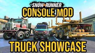 My EXTREME Truck Collection For Console! ( Snowrunner Season 12 )