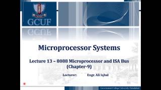 8088 Microprocessor and ISA Bus part 1