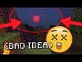 Minecraft HAUNTED BLOOD MOON (Summoning the Secret Minecraft Blood Moon)