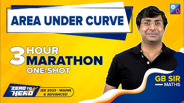 Area Under the Curve Class 12 Maths in One-Shot for JEE Mains 2023 | GB Sir Maths | JEE Strategy
