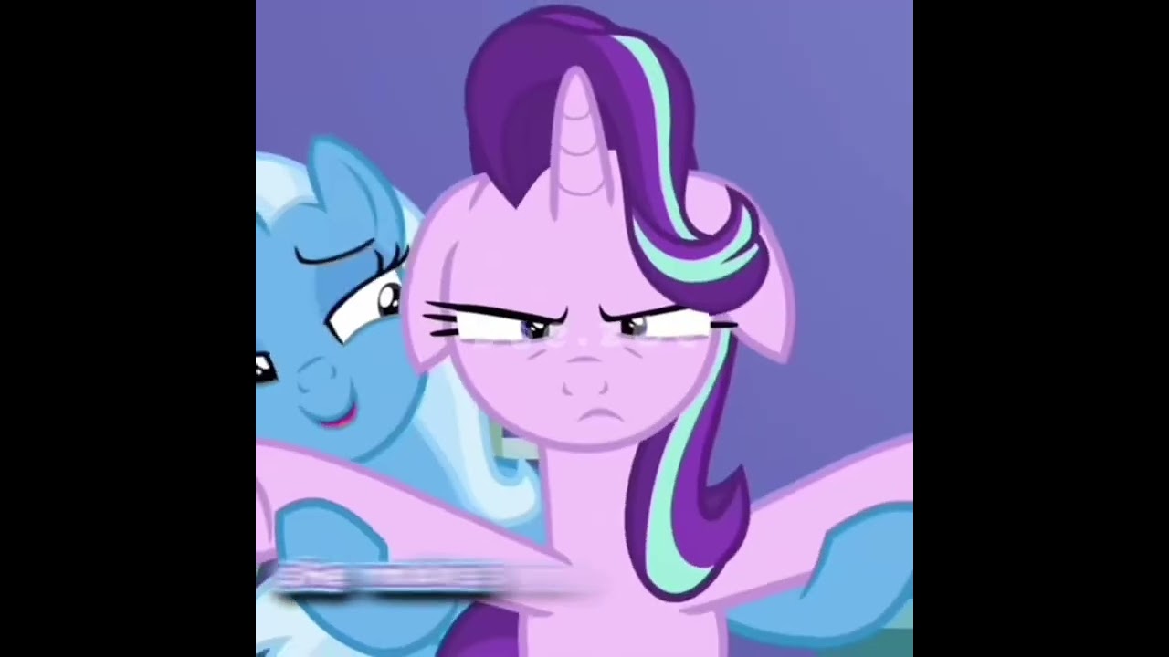 p.u.n.k. girl | starlight glimmer x trixie mlp gen 4 edit | 